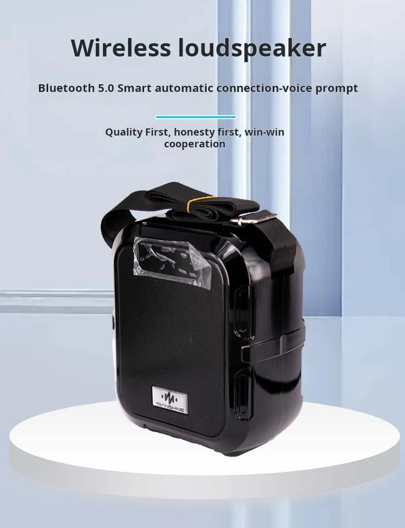 wireless lavalier microphone connect to speaker