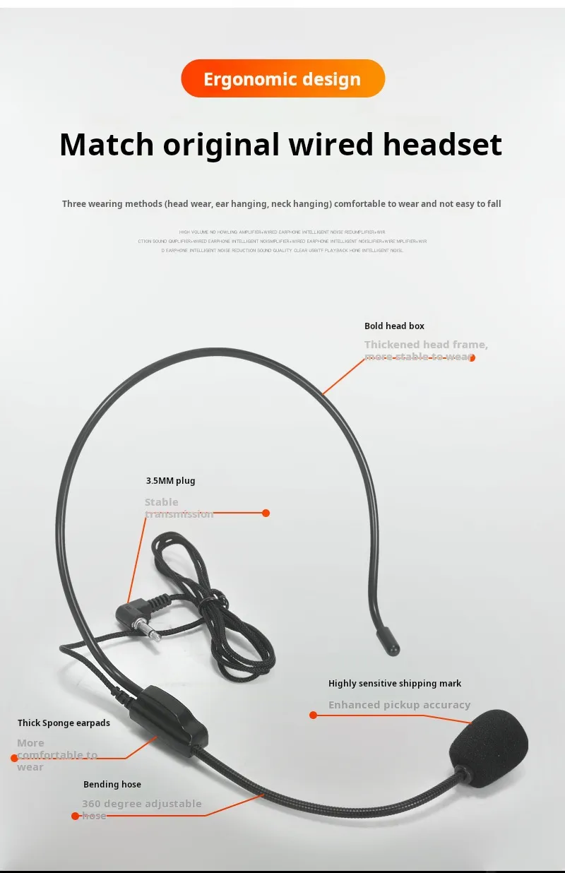 Wireless Voice Amplifier microphone