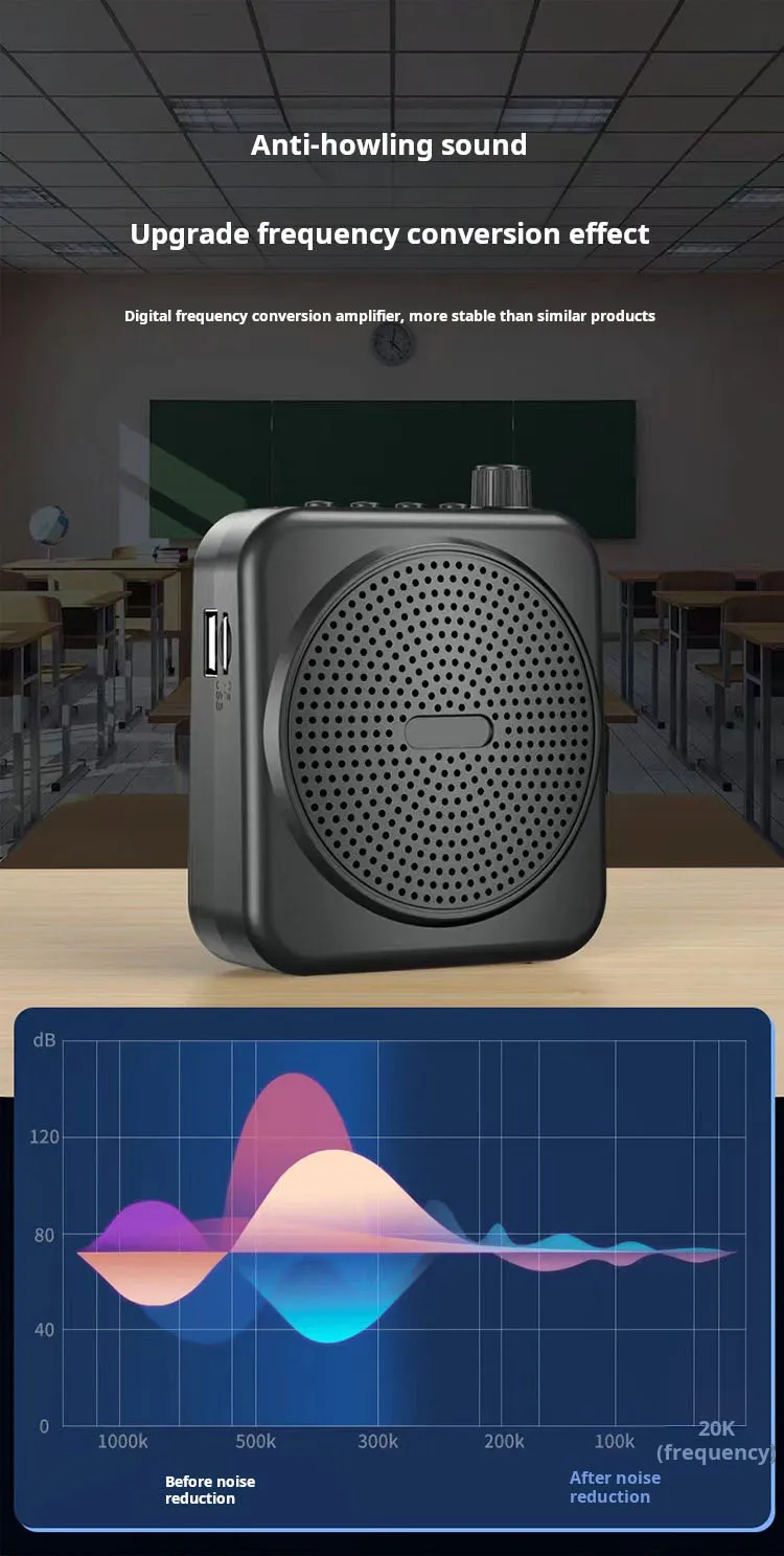 bluetooth voice amplifier noise reduction