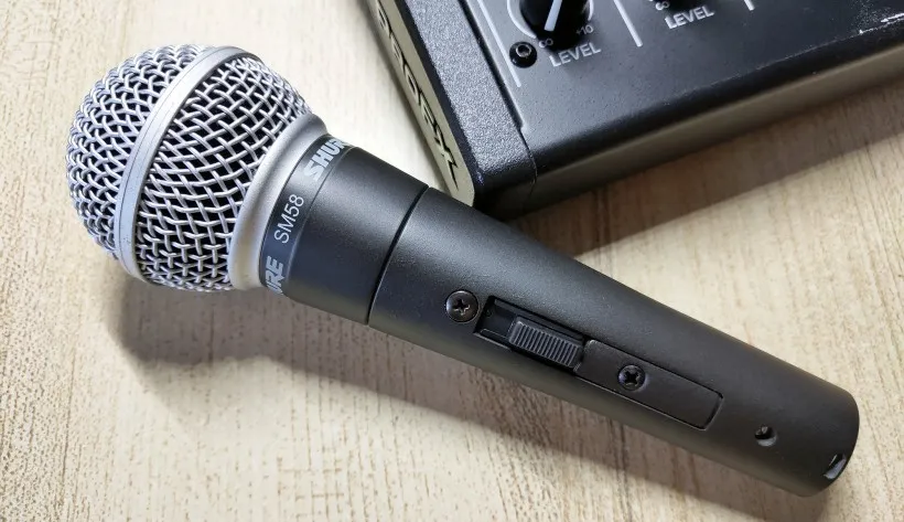 How to select microphone
