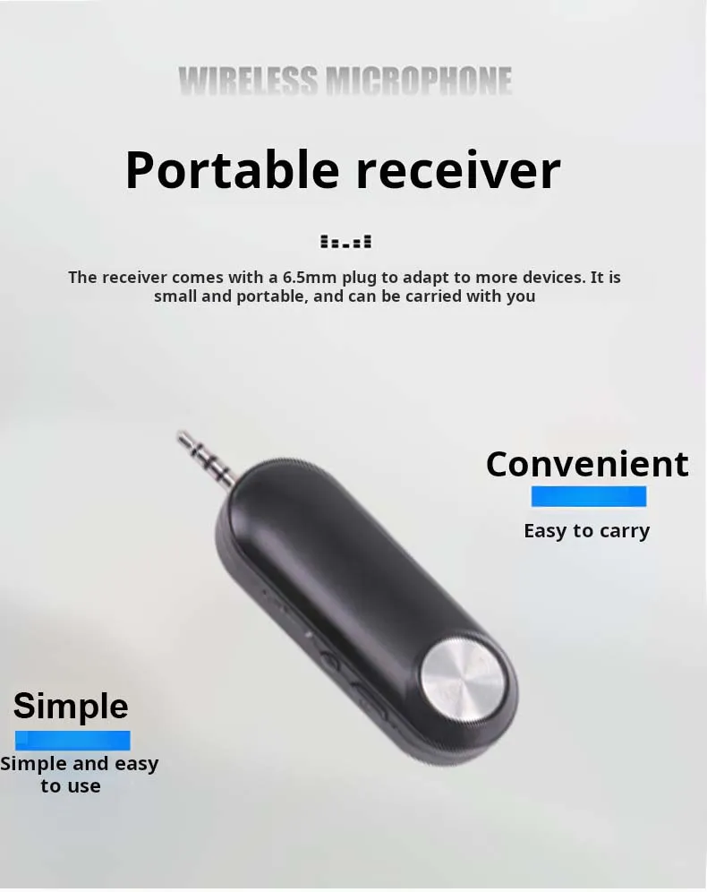 headset lavalier microphone receiver