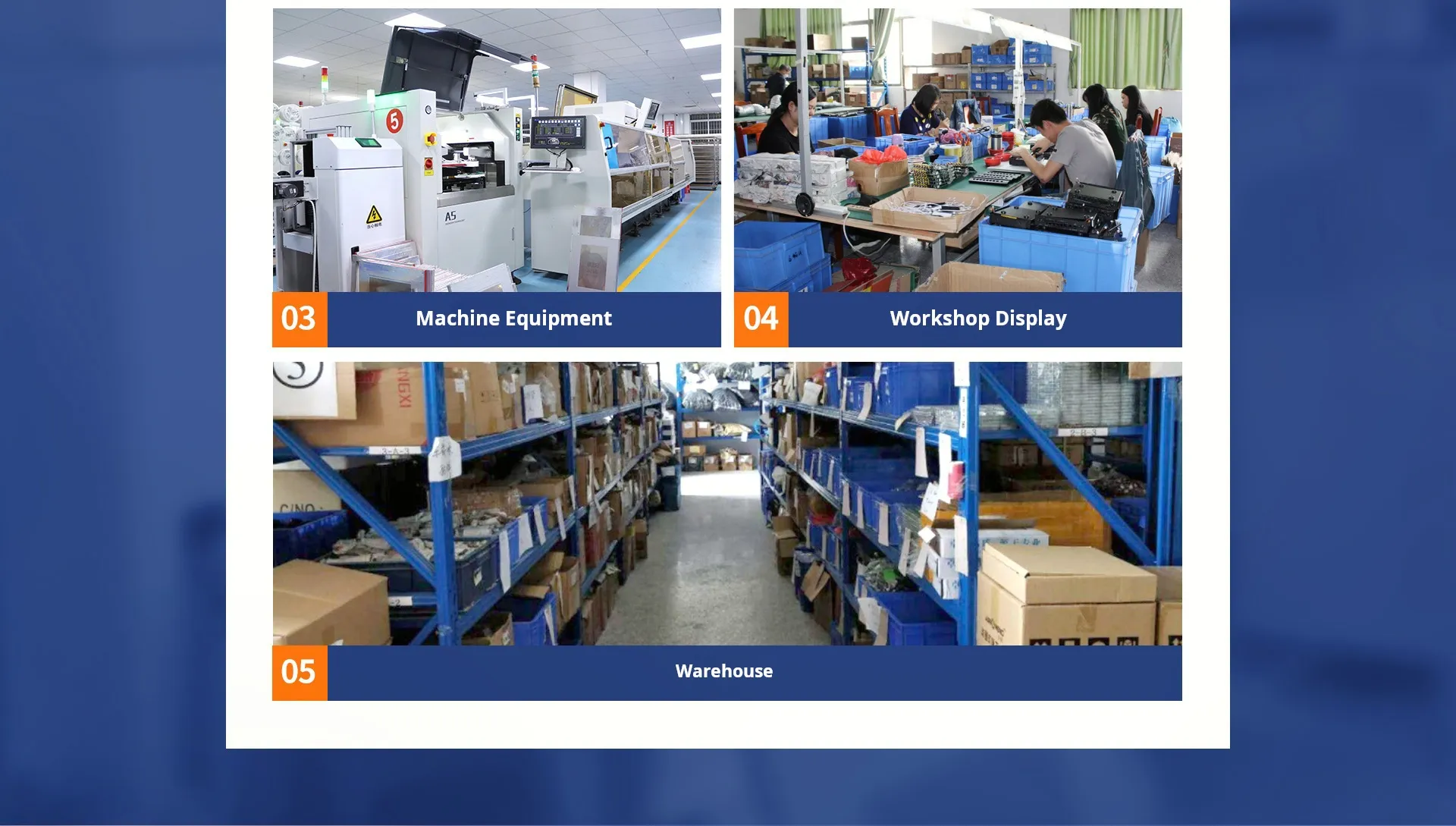 Microphone factory Workshop