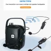 voice amplifier for teachers with lapel microphone
