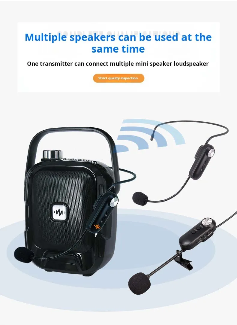 voice amplifier for teachers with lapel microphone
