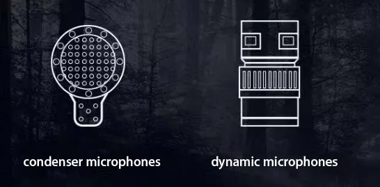 How to choose between condenser microphones and dynamic microphones