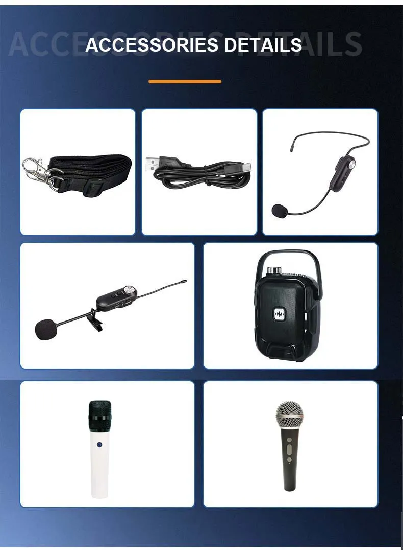 wireless voice amplifier for teachers accessores